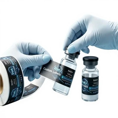 Farmaceutiske emballageetiketter